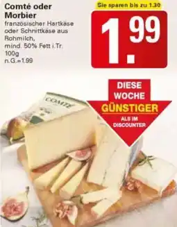 WEZ Comté oder Morbier Angebot