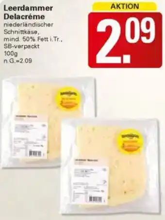 WEZ Leerdammer Delacréme Angebot