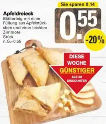 WEZ Apfeldreieck Angebot