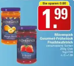 WEZ Mövenpick Gourmet-Frühstück Fruchtaufstrich Angebot