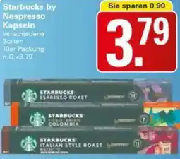 WEZ Starbucks by Nespresso Kapseln Angebot