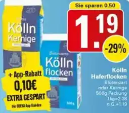 WEZ Kölln Haferflocken Angebot