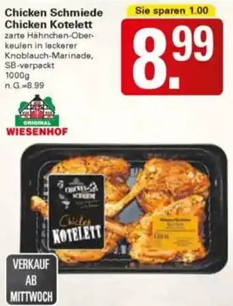 WEZ Chicken Schmiede Chicken Kotelett Angebot