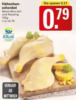 WEZ Kikok Hähnchenschenkel Angebot