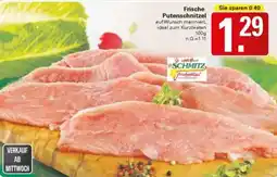 WEZ SCHMITZ Frische Putenschnitzel Angebot