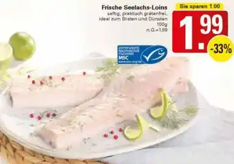 WEZ Frische Seelachs-Loins Angebot
