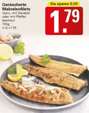 WEZ Geräucherte Makrelenfilets Angebot