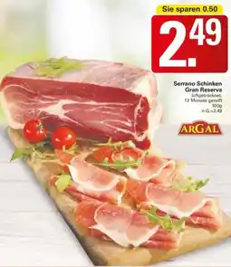 WEZ ARGAL Serrano Schinken Angebot