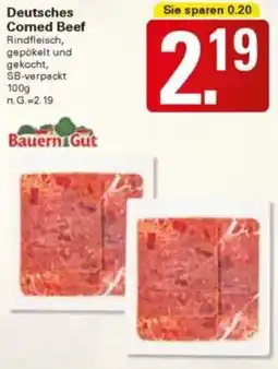 WEZ Bauern Gut Deutsches Corned Beef Angebot