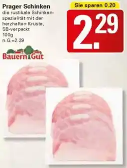 WEZ Bauern Gut Prager Schinken Angebot