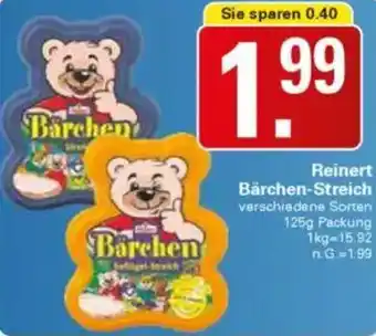 WEZ Reinert Bärchen-Streich Angebot