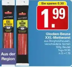 WEZ Glocken-Beune XXL-Mettwurst Angebot