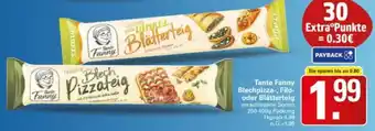 WEZ Tante Fanny Blechpizza-, Filo- oder Blätterteig Angebot