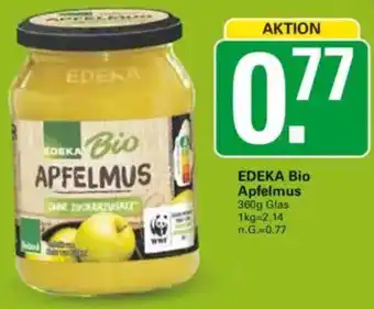 WEZ EDEKA Bio Apfelmus Angebot