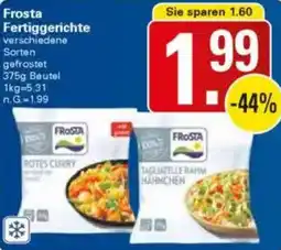 WEZ Frosta Fertiggerichte Angebot