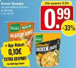 WEZ Knorr Snacks Angebot