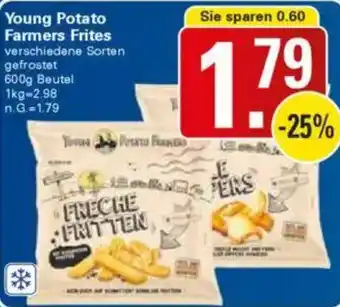WEZ Young Potato Farmers Frites Angebot