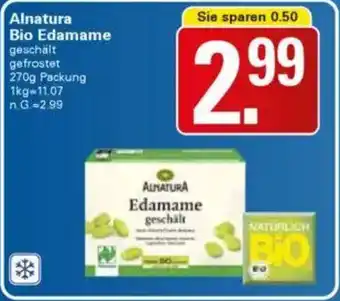 WEZ Alnatura Bio Edamame Angebot