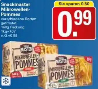 WEZ Snackmaster Mikrowellen Pommes Angebot