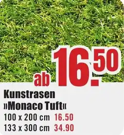 B1 Discount Baumarkt Kunstrasen Monaco Tuft Angebot