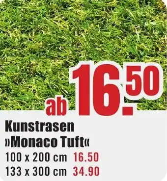 B1 Discount Baumarkt Kunstrasen Monaco Tuft Angebot
