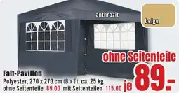 B1 Discount Baumarkt Falt-Pavillon Angebot