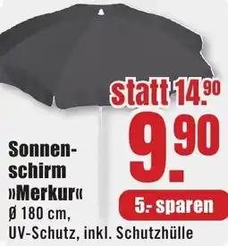 B1 Discount Baumarkt Sonnenschirm Merkur Angebot