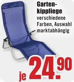 B1 Discount Baumarkt Gartenkippliege Angebot