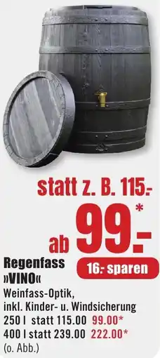 B1 Discount Baumarkt Regenfass Vino Angebot