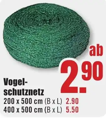 B1 Discount Baumarkt Vogelschutznetz Angebot