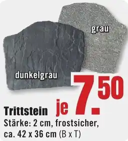 B1 Discount Baumarkt Trittstein Angebot