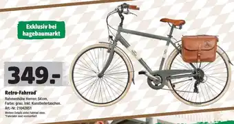 Hagebau Retro Fahrrad Angebot