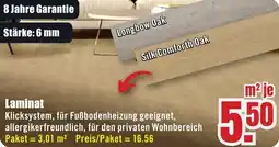 B1 Discount Baumarkt Laminat Angebot