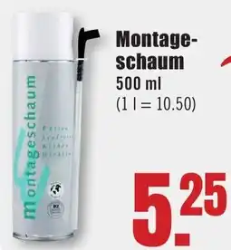 B1 Discount Baumarkt Montageschaum Angebot