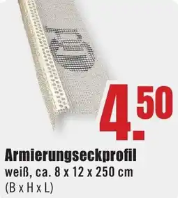 B1 Discount Baumarkt Armierungseckprofil Angebot