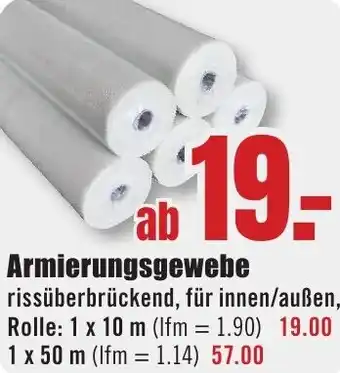 B1 Discount Baumarkt Armierungsgewebe Angebot