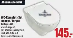 B1 Discount Baumarkt Villeroy & Boch WC-Komplett-Set ,,0.novo/Targa" Angebot