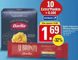 WEZ Barilla Collezione oder Albronzo Teigwaren Angebot