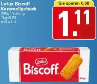 WEZ Lotus Biscoff Karamellgebäck Angebot