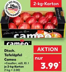 Kaufland Dtsch. Tafeläpfel Cameo Angebot