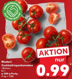 Kaufland Niederl. Cocktailrispentomaten Angebot