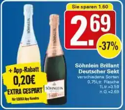 WEZ Söhnlein Brillant Deutscher Sekt Angebot