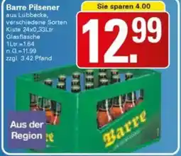 WEZ Barre Pilsener Angebot