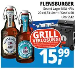 Hörl Getränke FLENSBURGER Strand Lager Angebot