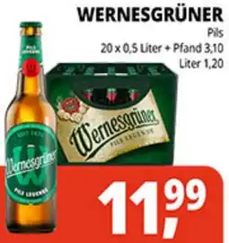 Hörl Getränke WERNESGRÜNER Pils Angebot