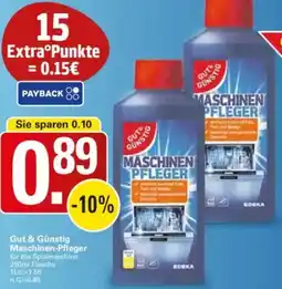 WEZ Gut & Günstig Maschinen-Pfleger Angebot
