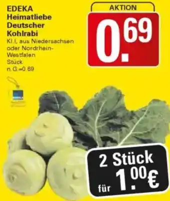 WEZ EDEKA Heimatliebe Deutscher Kohlrabi Angebot