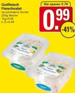 WEZ Gutfleisch Fleischsalat Angebot