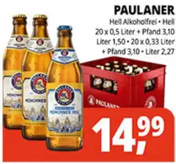 Hörl Getränke PAULANER Hell Angebot