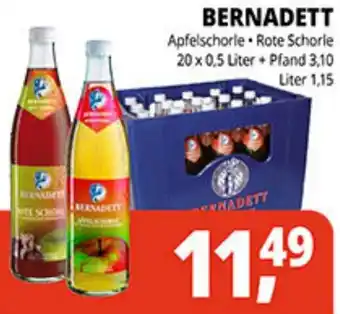 Hörl Getränke BERNADETT Apfelschorle Angebot